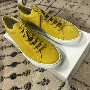 Common Projects Achilles Low Suede Yellow 41